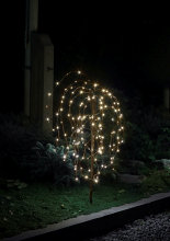 Ljusträd Hängpil 140 LED 100 cm Stemning